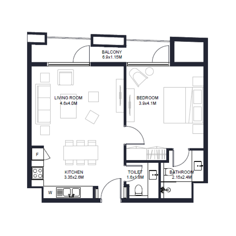 Apartments plan
