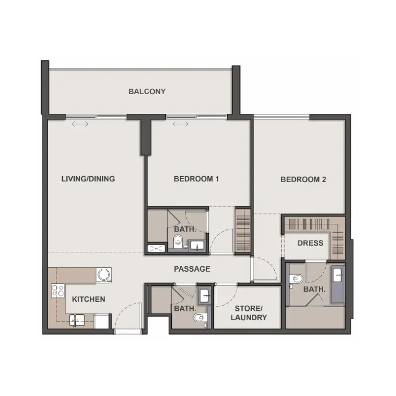 Apartments plan