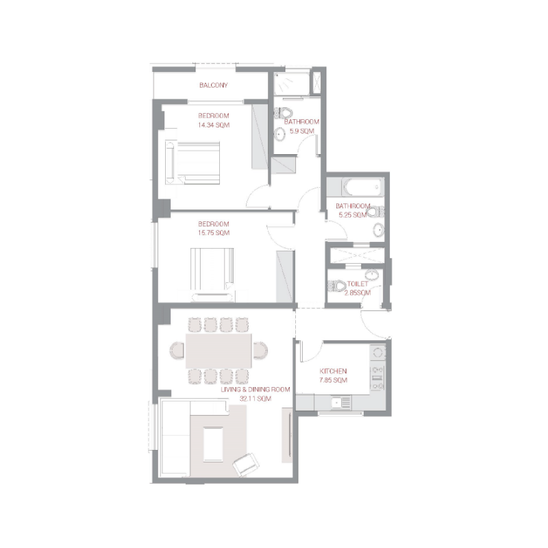 Apartments plan