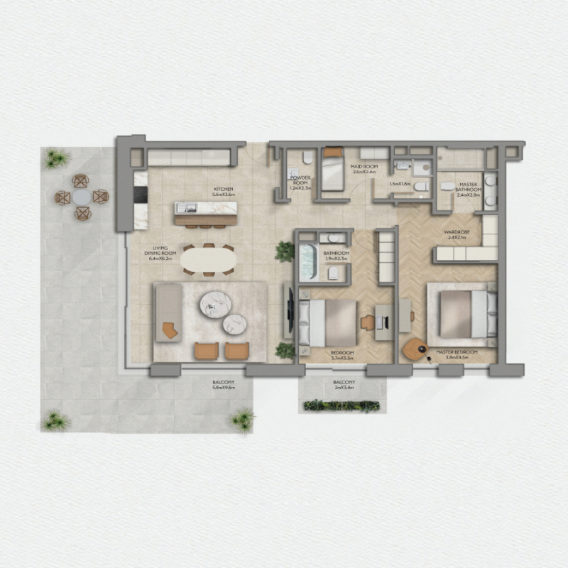 Apartments plan
