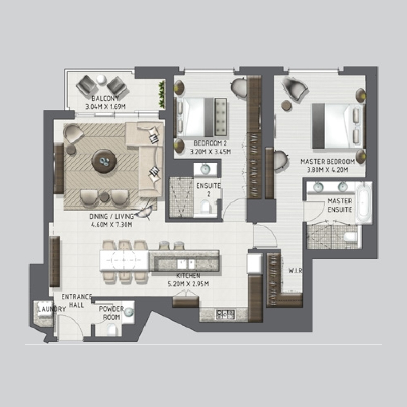 Apartments plan