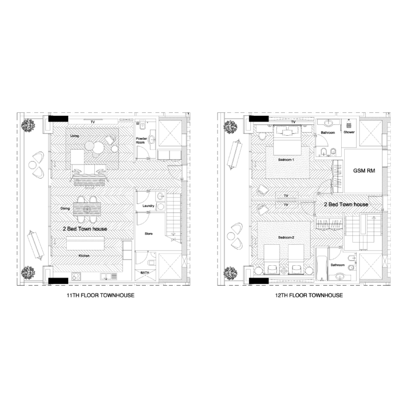Townhouse plan