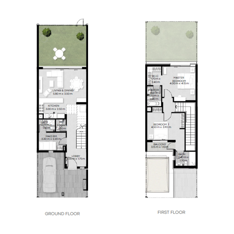 Townhouse plan