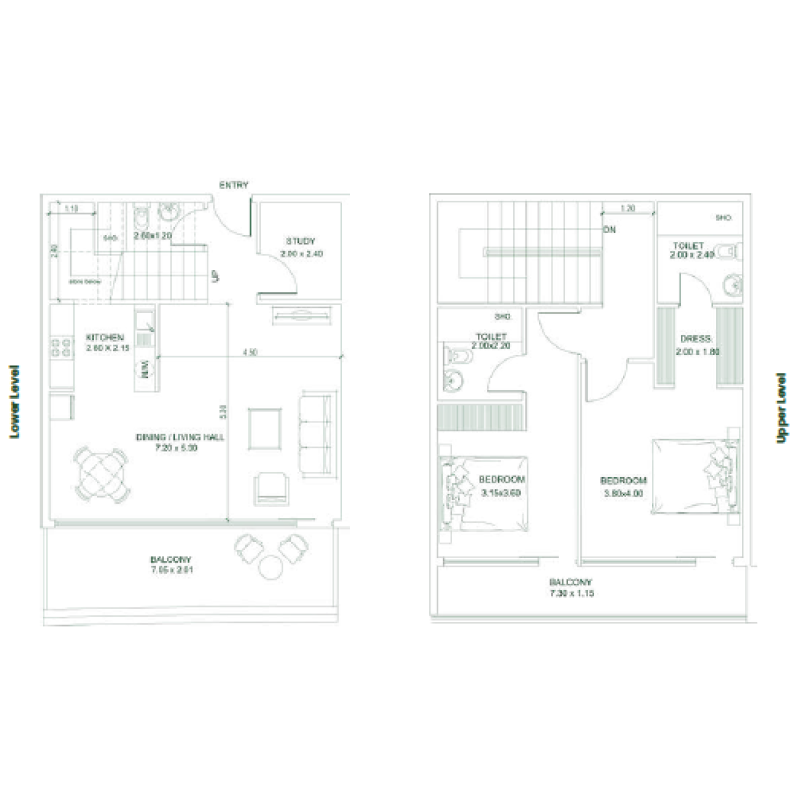 Duplex plan