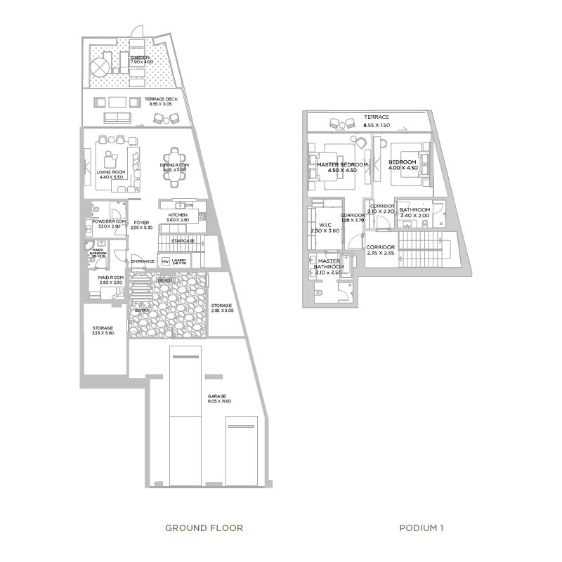 Townhouse plan
