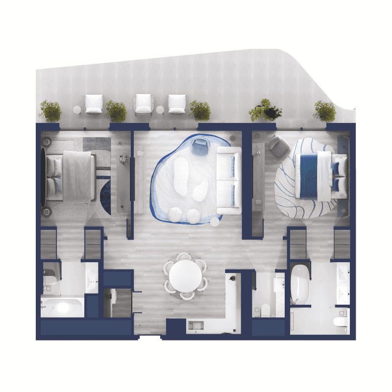 Apartments plan
