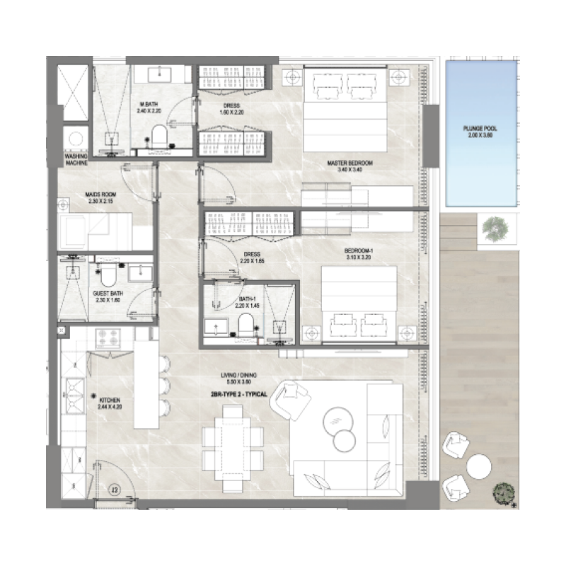 Apartments plan