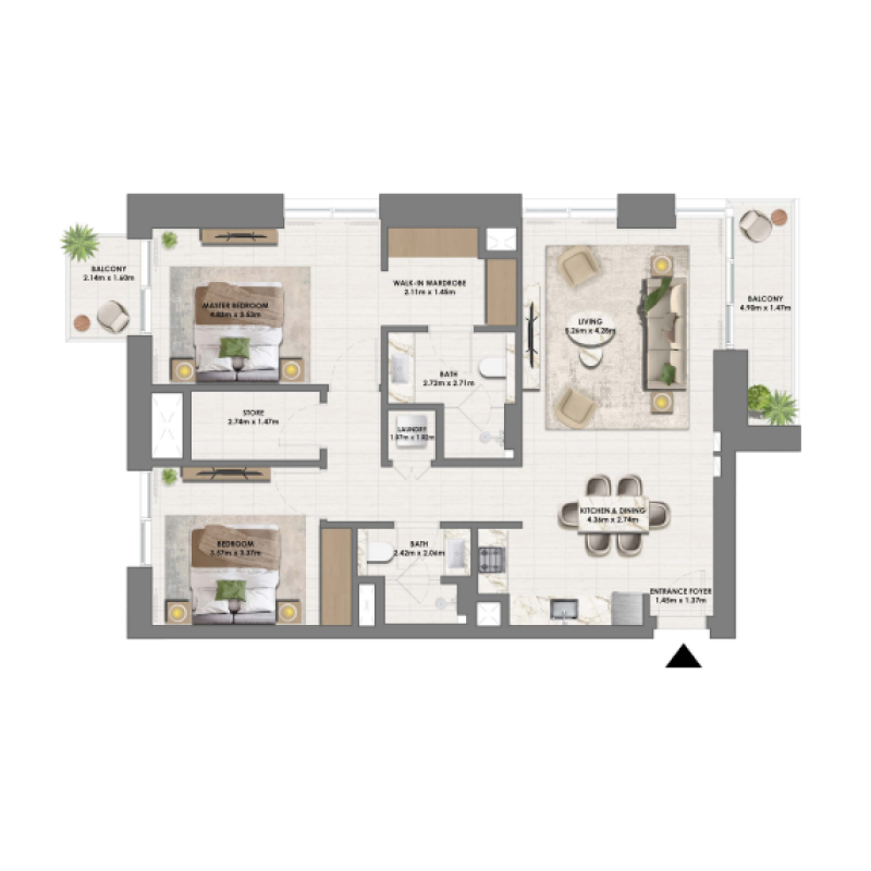 Apartments plan