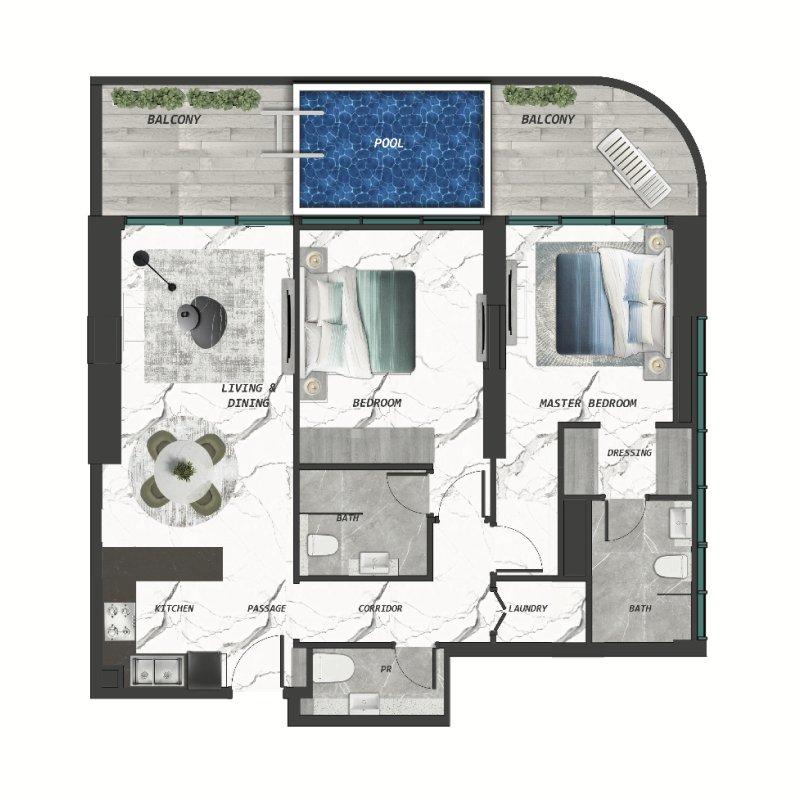 Apartments plan