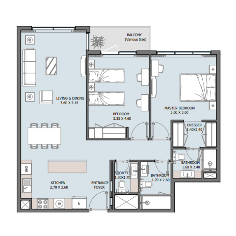 Apartments plan