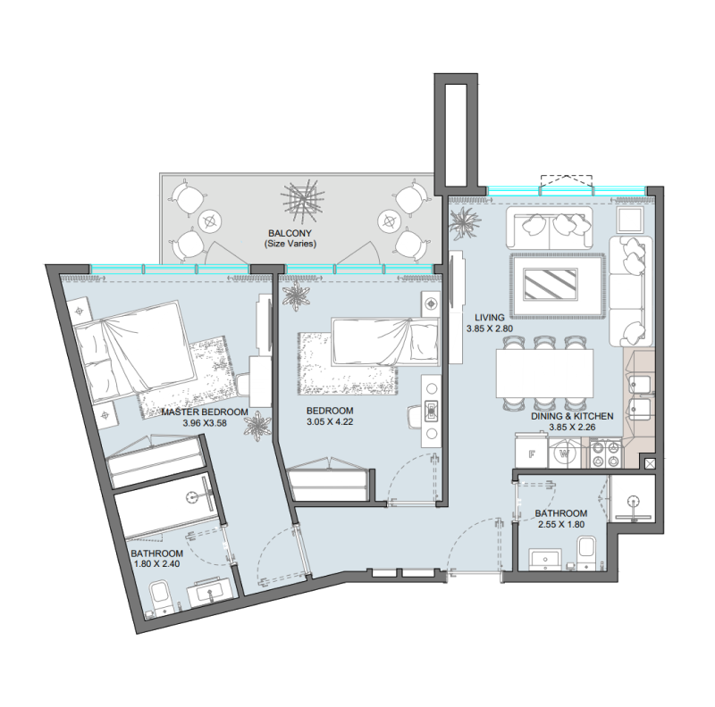 Apartments plan
