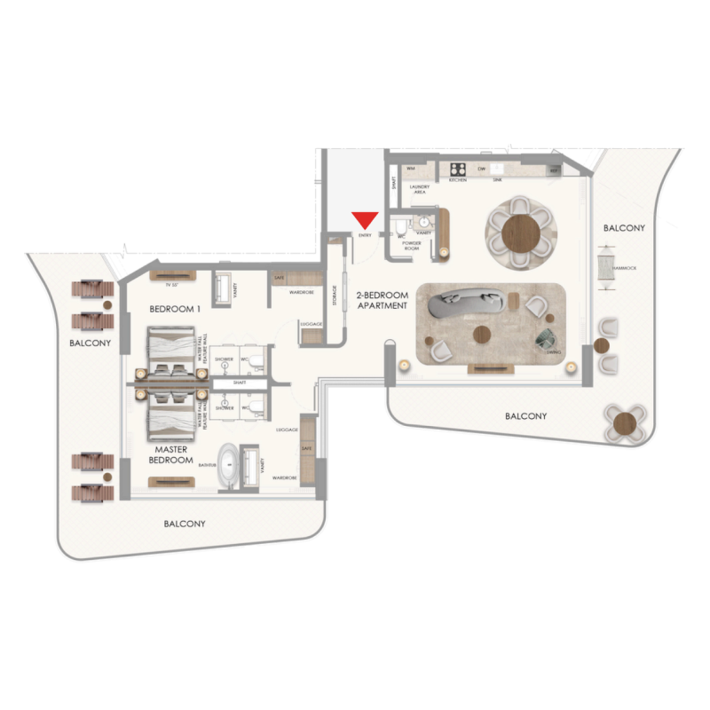 Apartments plan