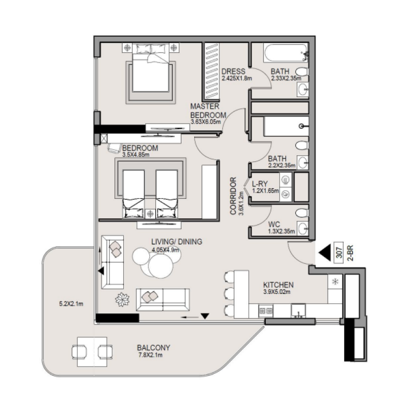 Apartments plan