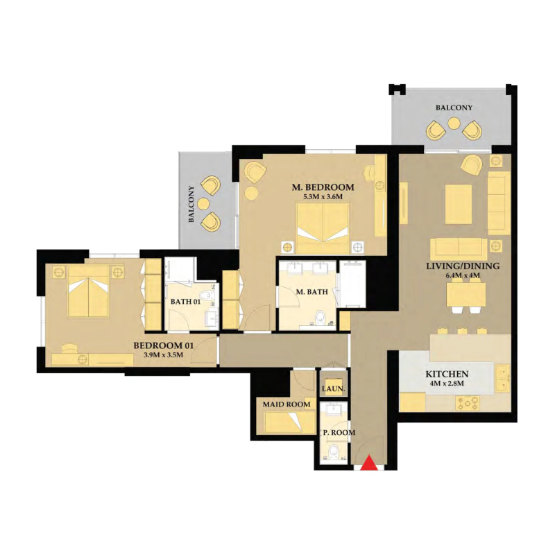 Apartments plan