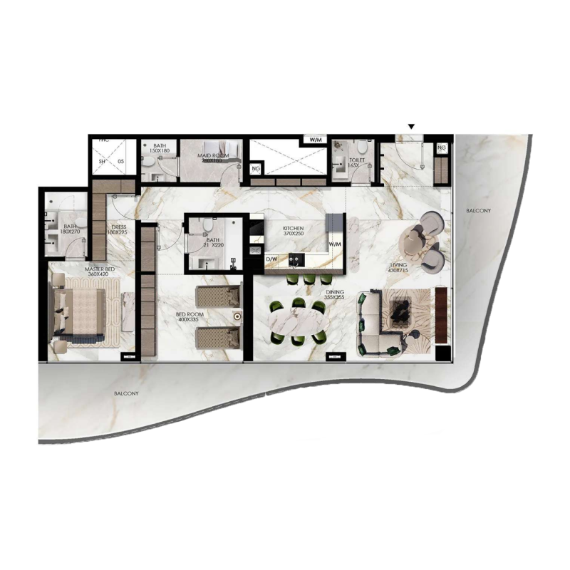 Apartments plan