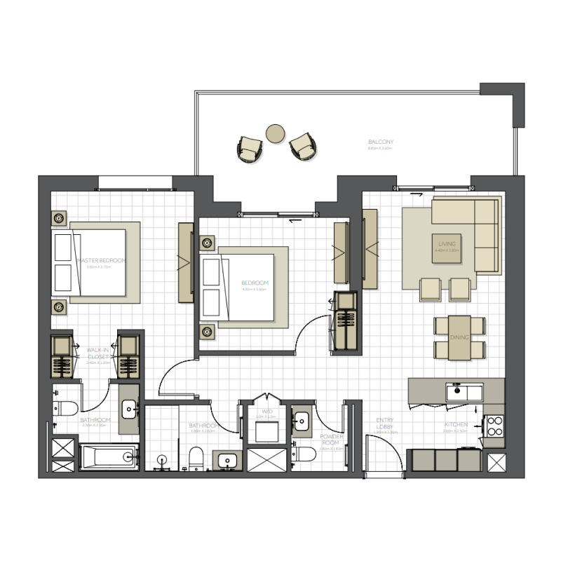 Apartments plan