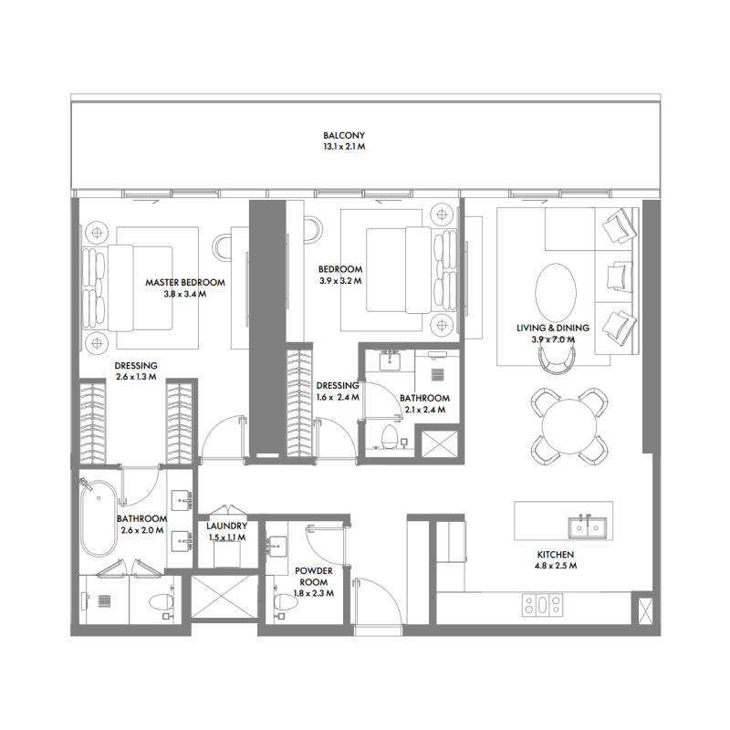 Apartments plan