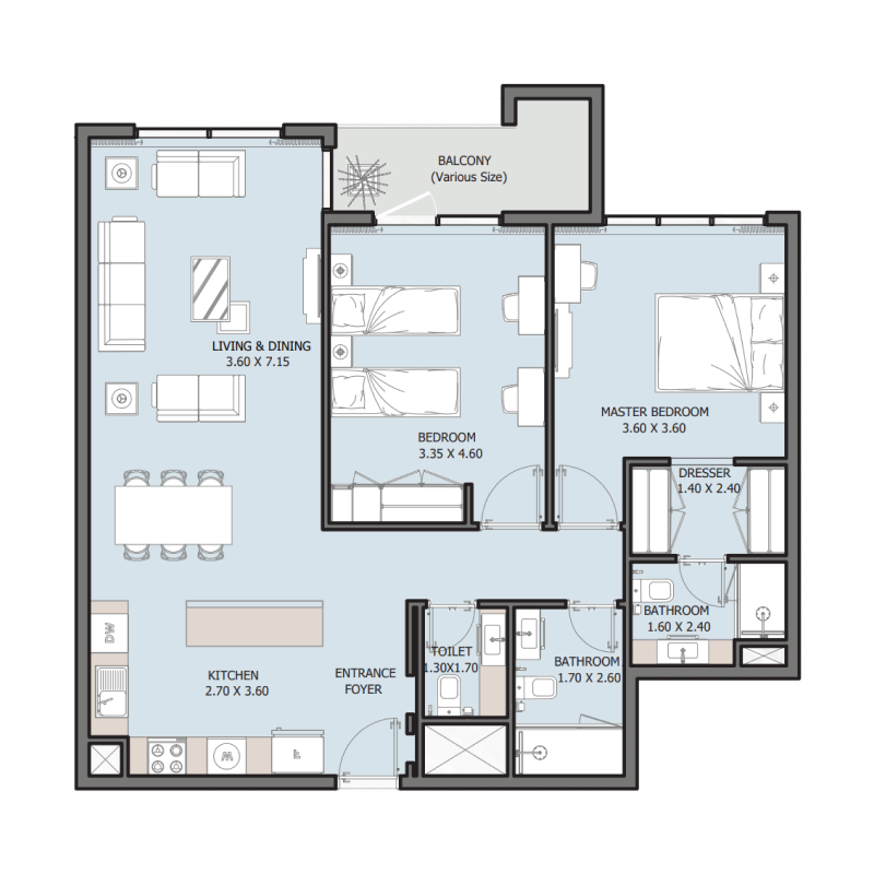 Apartments plan