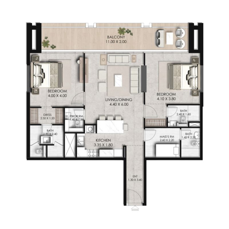 Apartments plan