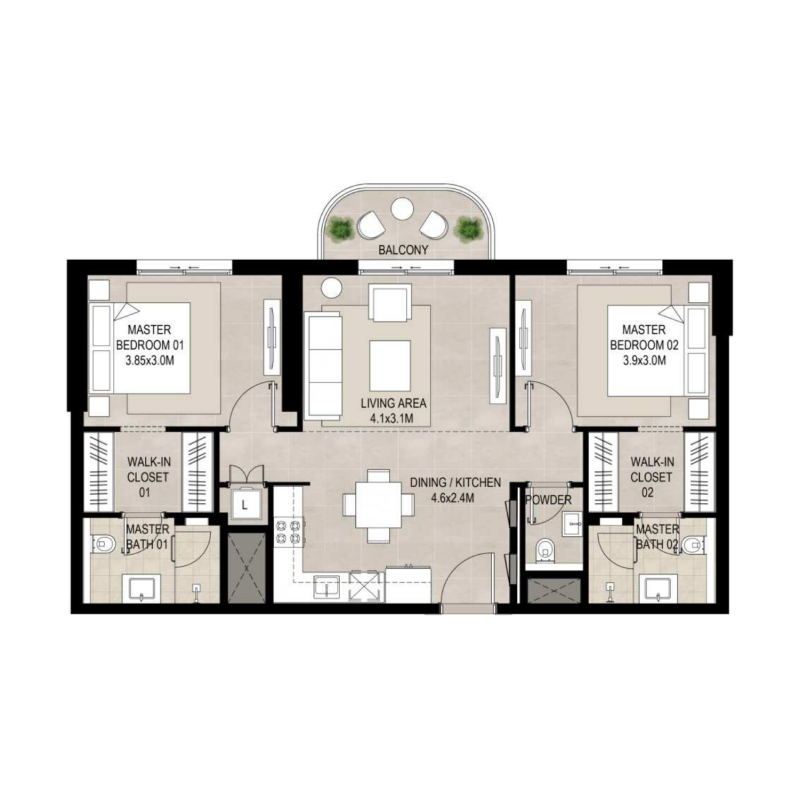 Apartments plan