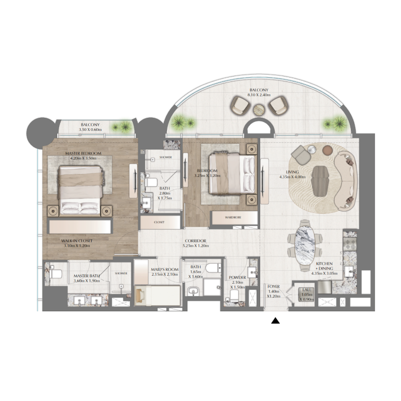 Apartments plan