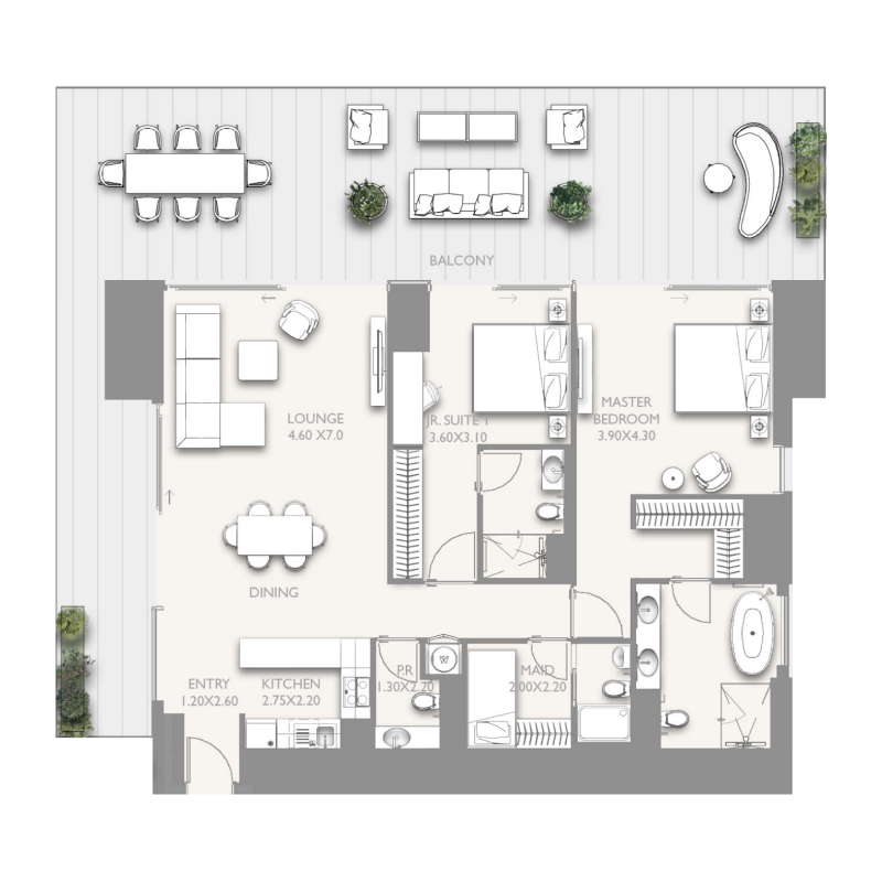 Apartments plan