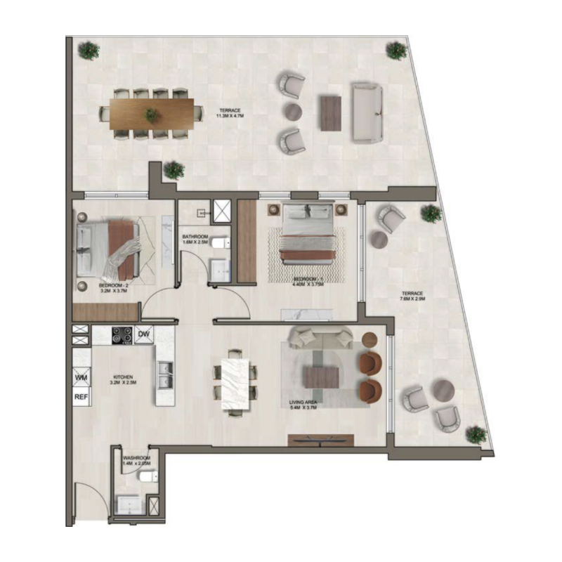 Apartments plan