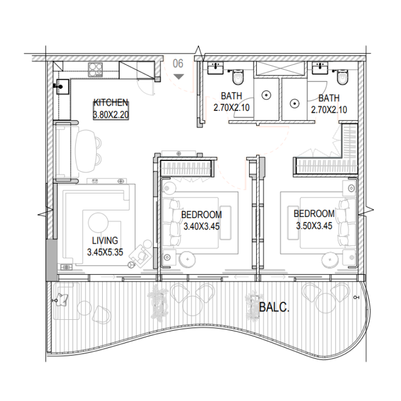Apartments plan