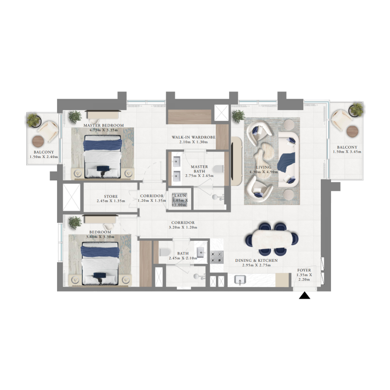 Apartments plan