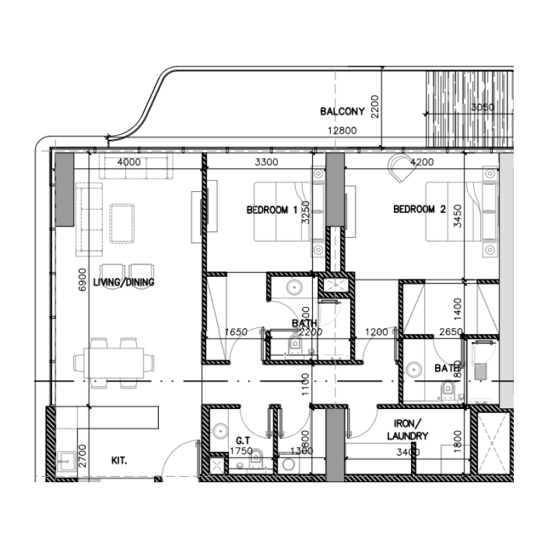 Apartments plan