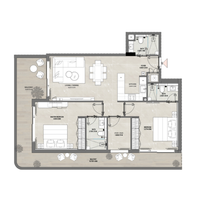 Apartments plan