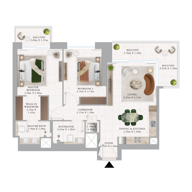 Apartments plan