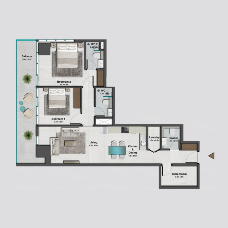 Apartments plan