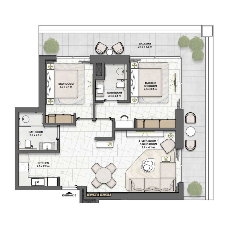 Apartments plan