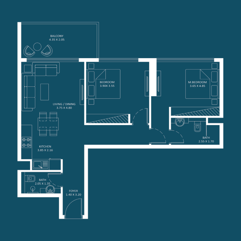 Apartments plan