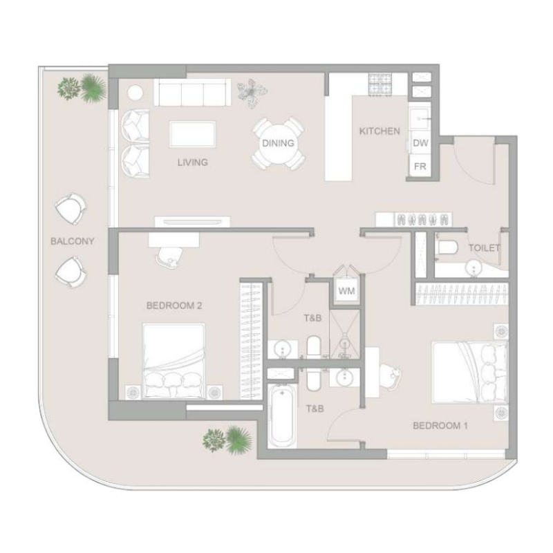 Apartments plan