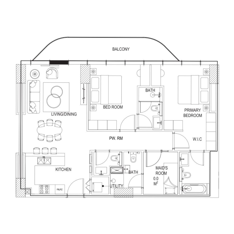 Apartments plan