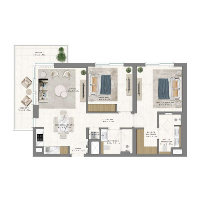 Apartments plan