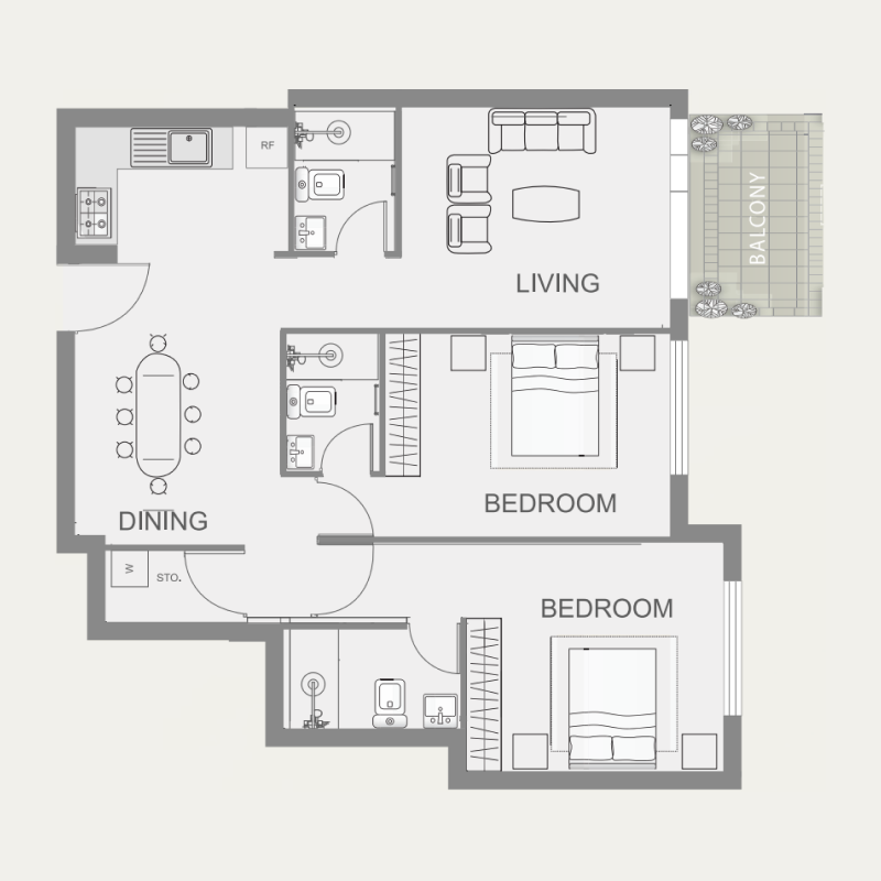 Apartments plan
