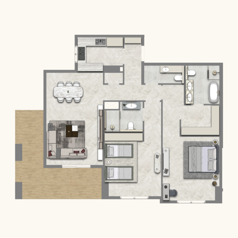 Apartments plan