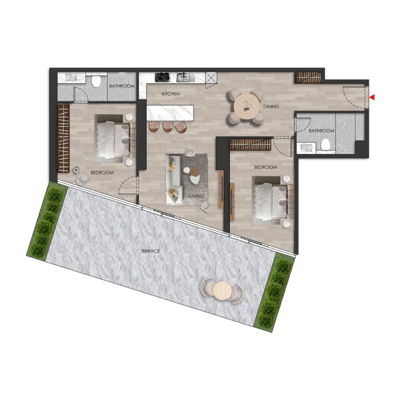 Apartments plan