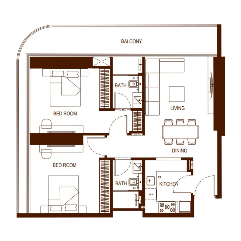 Apartments plan