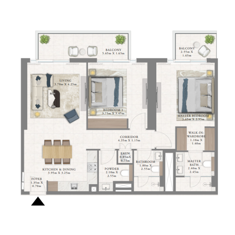 Apartments plan