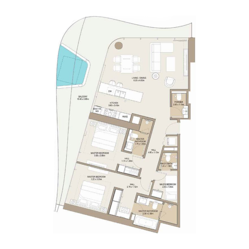 Apartments plan