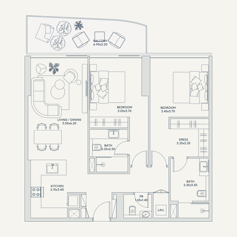 Apartments plan