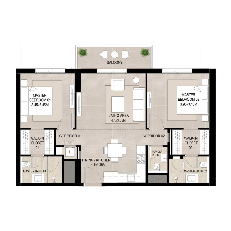 Apartments plan