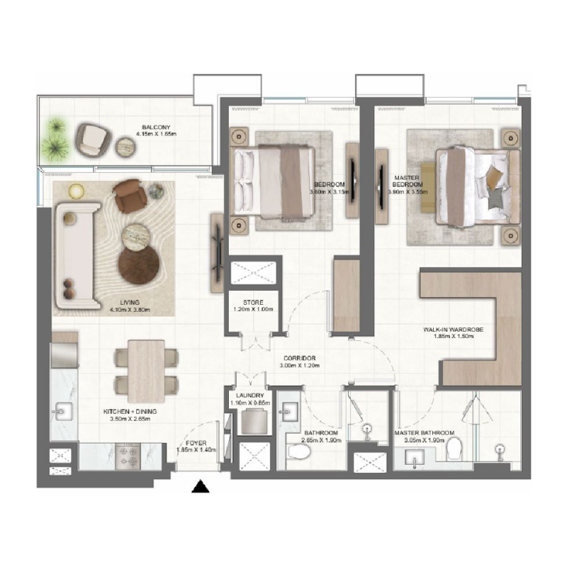 Apartments plan