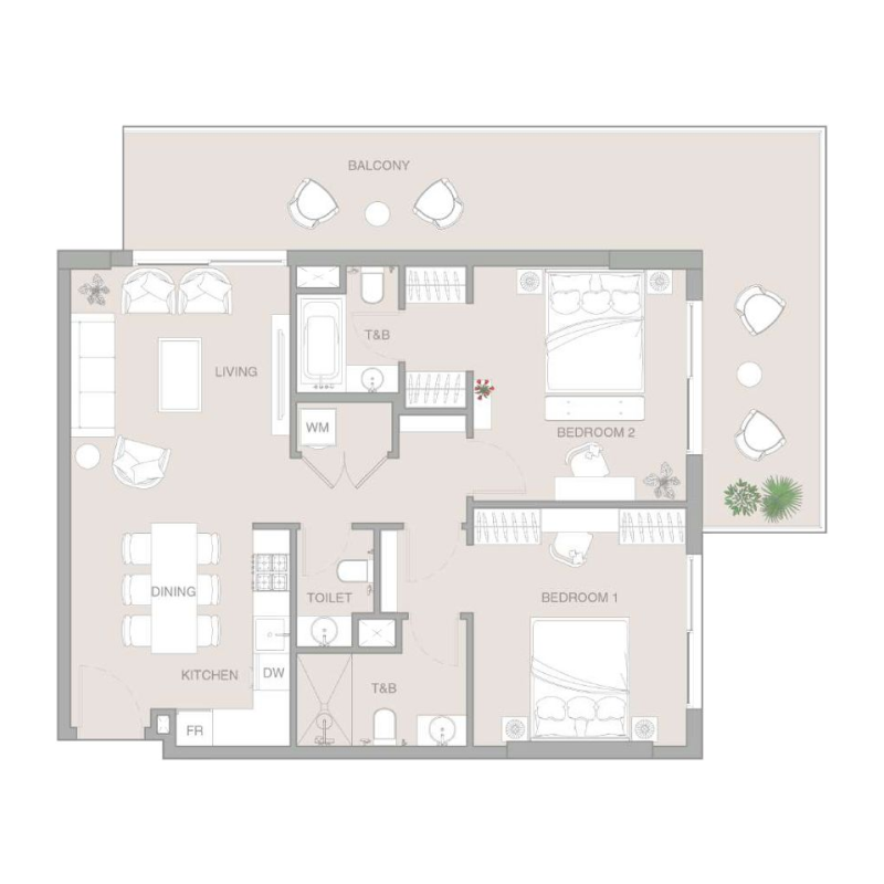 Apartments plan