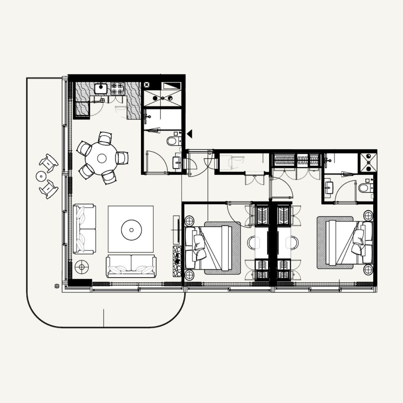Apartments plan