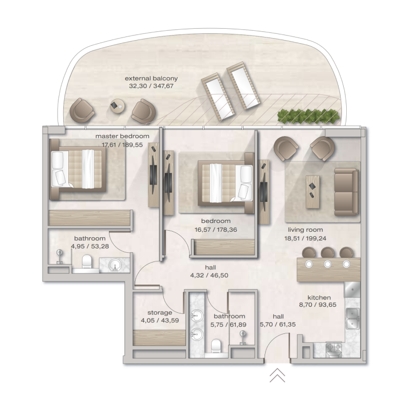 Apartments plan